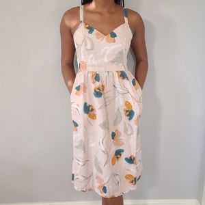 Rachel Zoe pink floral dress